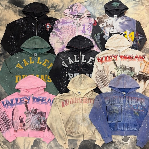 Men's and women’s Vale and Chrome Heart Hoodies